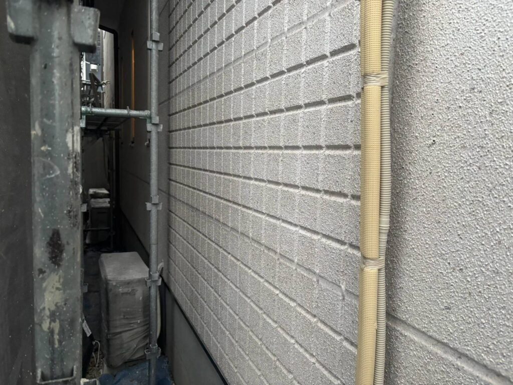 【所沢市】天然石のような奥行きと立体感！関西ペイント「RSダイヤモンド」で魅せる外壁塗装